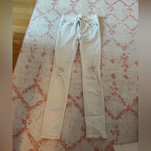rag & bone White Skinny Jeans